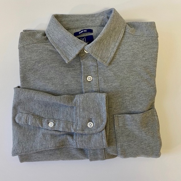 George Men's Slim Fit Cotton Long Sleeve Shirt - Picture 5 of 5